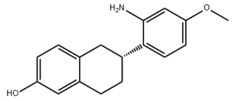 (R)-6-(2-amino-4-methoxyphenyl)-5,6,7,8-tetrahydronaphthalen-2-0l